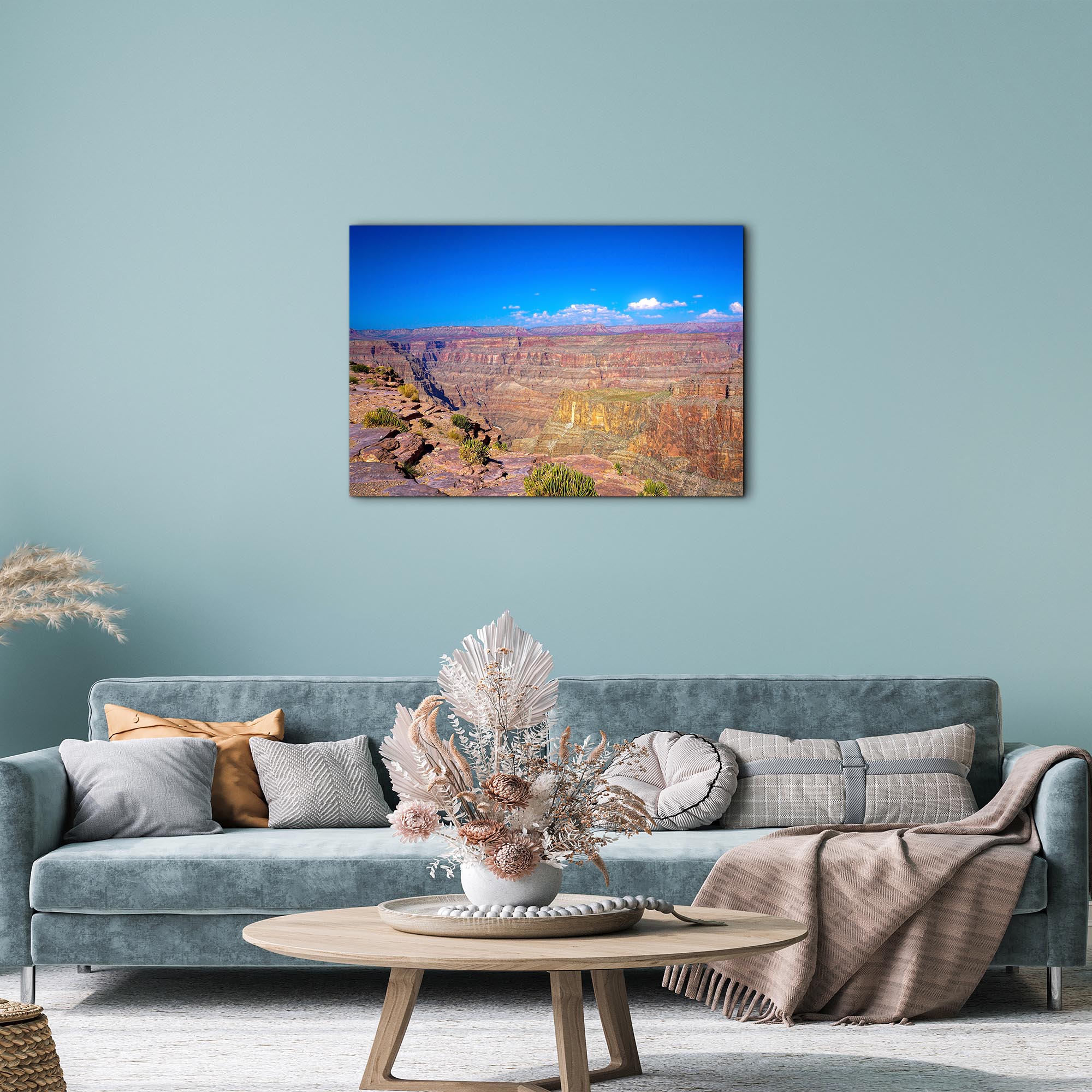 Grand Canyon Overlook by Adam Utz - Desert Art, Southwestern Decor (32in x 22in) - Image 3