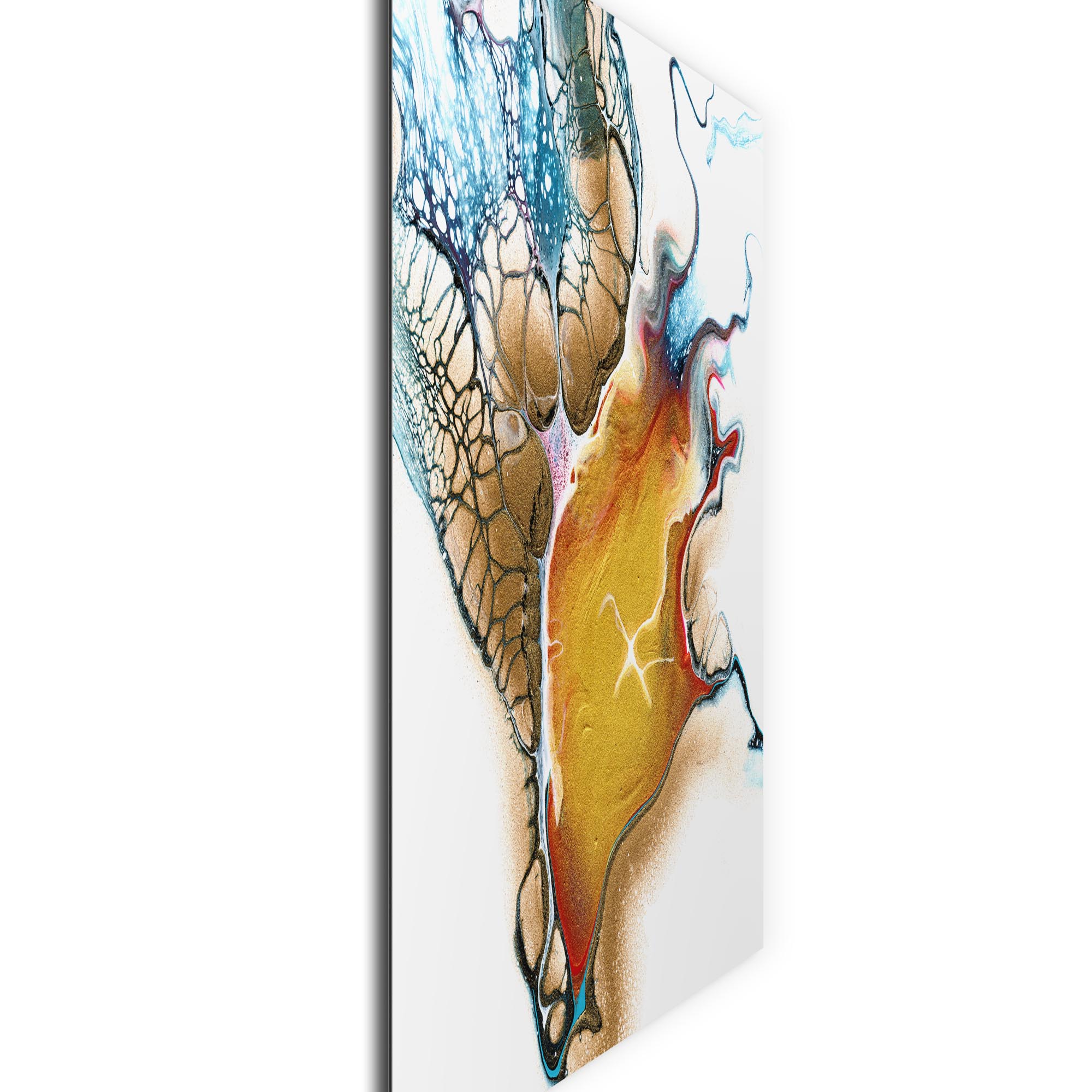 Tributaries by Elana Reiter - Abstract Wall Art, Modern Home Decor (36in x 36in) - Image 2