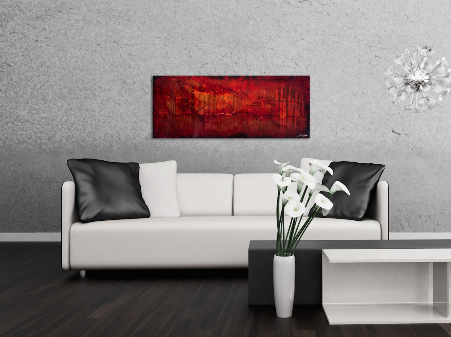 Dreamscape - Contemporary Metal Wall Art - Lifestyle Image