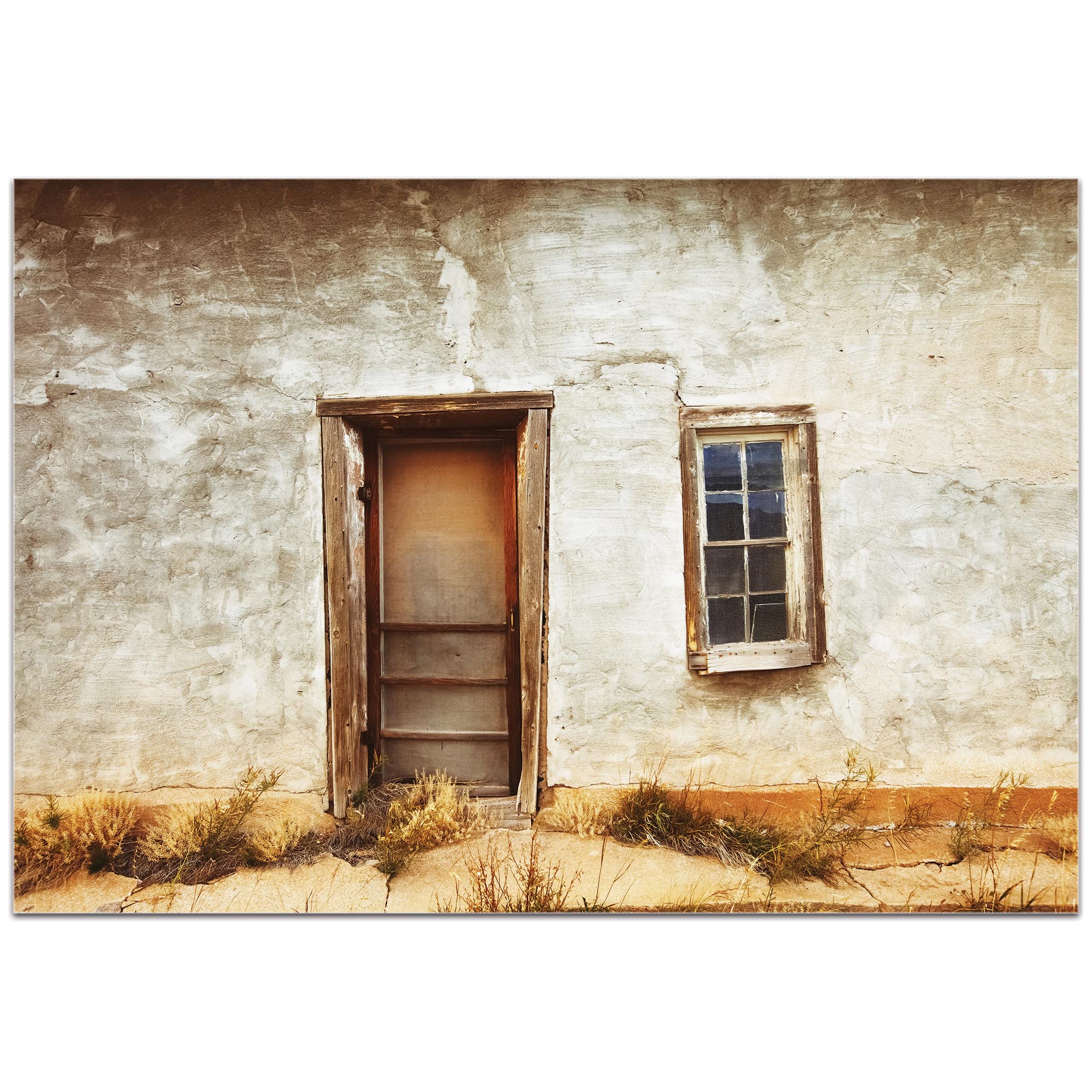 Eclectic Wall Art 'Southern Door' - Architecture Decor on Metal or Plexiglass - Image 2