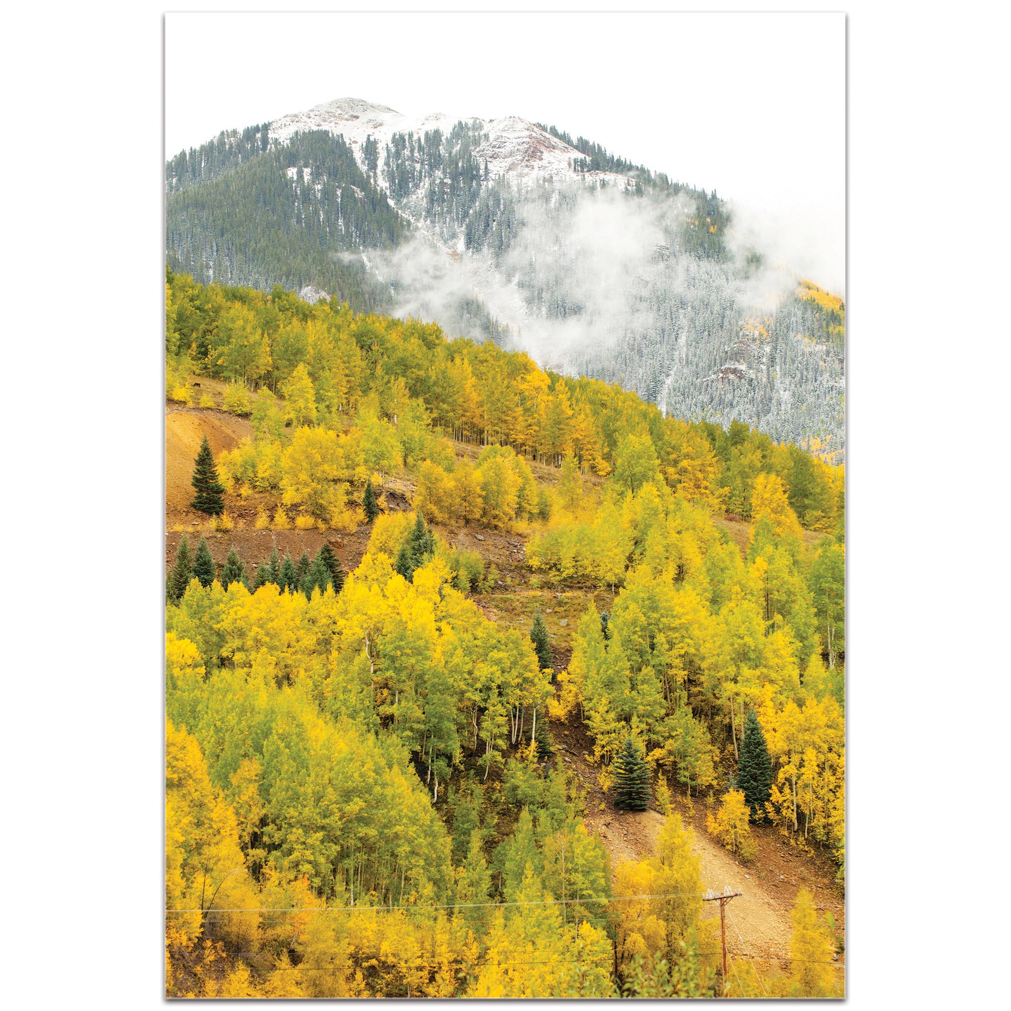 Landscape Photography 'Changing Season' - Autumn Nature Art on Metal or Plexiglass - Image 2
