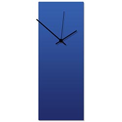 Blueout Black Clock Large 8.25x22in. Aluminum Polymetal
