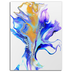 Elana Reiter Dance 24in x 32in Contemporary Style Abstract Wall Art