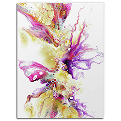 Elana Reiter Entwine 24in x 32in Contemporary Style Abstract Wall Art