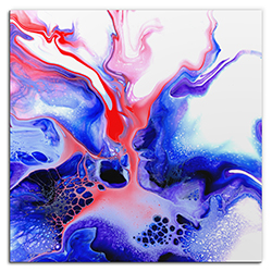 Elana Reiter Thermal 36in x 36in Contemporary Style Abstract Wall Art