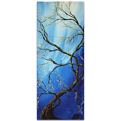 Landscape Painting Infinite Heights - Abstract Tree Art on Metal or Acrylic