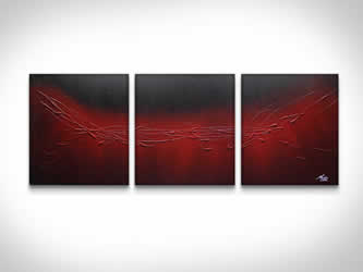 The Red Touch  - Original Canvas Art