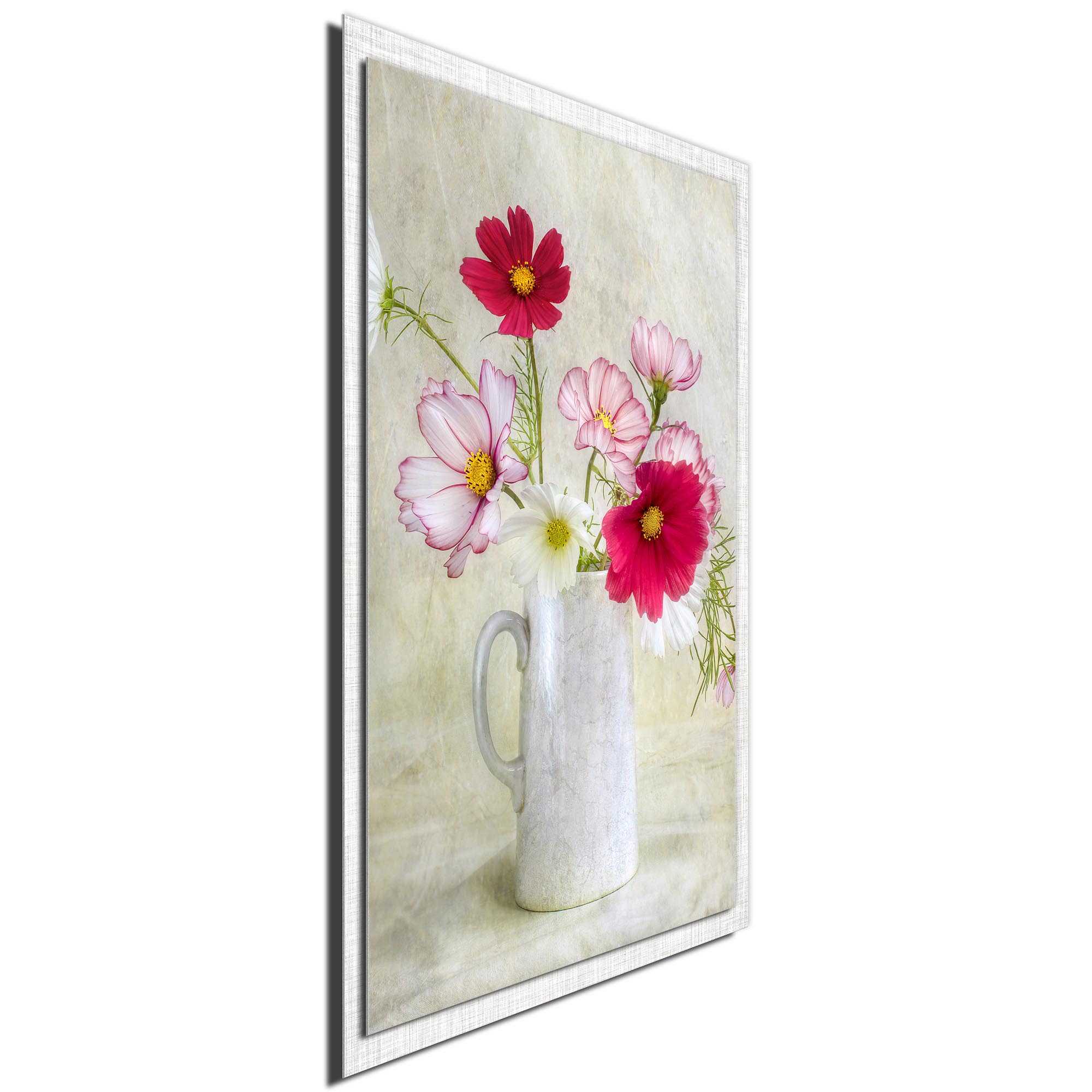 Cosmos Carnival by Mandy Disher - Modern Farmhouse Floral on Metal - Image 2