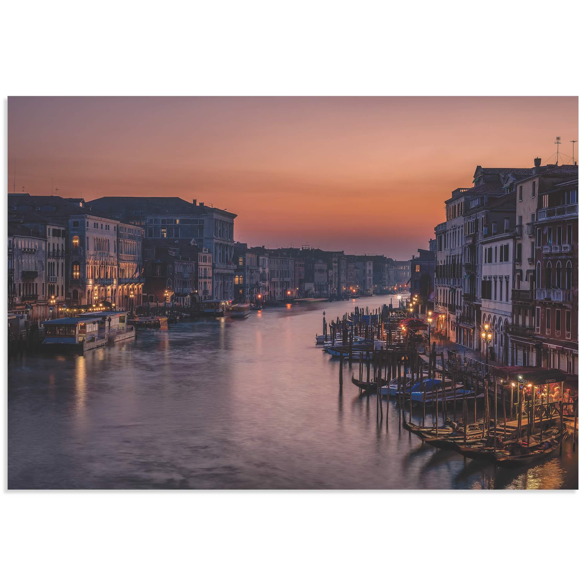 Venice Grand Canal by Karen Deakin - Venice Landscape Art on Metal or Acrylic